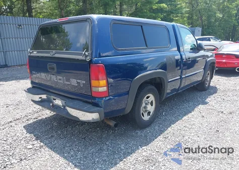 1999 Chevrolet Silverado C1500 из США, поврежденный, VIN 1GCEC14W6XZ135006